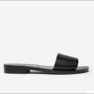 Everlane slide sandal black sz 9.5